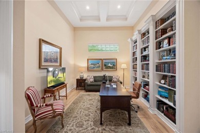 Stunning 3 BR, 3.5 BA home situated on a spectacular lakefront on Pelican Marsh Golf Club in Florida - for sale on GolfHomes.com, golf home, golf lot