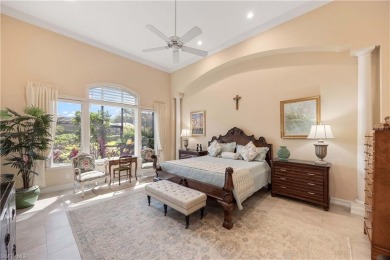 Stunning 3 BR, 3.5 BA home situated on a spectacular lakefront on Pelican Marsh Golf Club in Florida - for sale on GolfHomes.com, golf home, golf lot