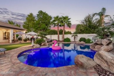 Situated on a premium 13,000 sq. ft. North/South corner lot in on Seville Golf and Country Club in Arizona - for sale on GolfHomes.com, golf home, golf lot