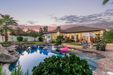 Situated on a premium 13,000 sq. ft. North/South corner lot in on Seville Golf and Country Club in Arizona - for sale on GolfHomes.com, golf home, golf lot