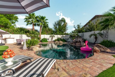 Situated on a premium 13,000 sq. ft. North/South corner lot in on Seville Golf and Country Club in Arizona - for sale on GolfHomes.com, golf home, golf lot