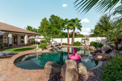 Situated on a premium 13,000 sq. ft. North/South corner lot in on Seville Golf and Country Club in Arizona - for sale on GolfHomes.com, golf home, golf lot