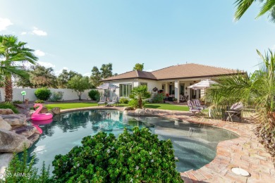 Situated on a premium 13,000 sq. ft. North/South corner lot in on Seville Golf and Country Club in Arizona - for sale on GolfHomes.com, golf home, golf lot