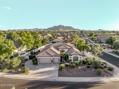Situated on a premium 13,000 sq. ft. North/South corner lot in on Seville Golf and Country Club in Arizona - for sale on GolfHomes.com, golf home, golf lot