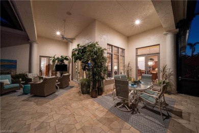 Stunning 3 BR, 3.5 BA home situated on a spectacular lakefront on Pelican Marsh Golf Club in Florida - for sale on GolfHomes.com, golf home, golf lot