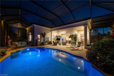 Stunning 3 BR, 3.5 BA home situated on a spectacular lakefront on Pelican Marsh Golf Club in Florida - for sale on GolfHomes.com, golf home, golf lot