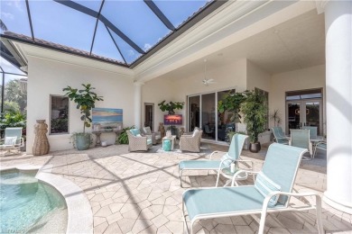 Stunning 3 BR, 3.5 BA home situated on a spectacular lakefront on Pelican Marsh Golf Club in Florida - for sale on GolfHomes.com, golf home, golf lot