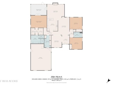 You'll find elegance and sophistication in every inch of this on Heatherhurst Golf Course in Tennessee - for sale on GolfHomes.com, golf home, golf lot