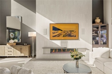 Experience modern luxury and unmatched privacy in this on Reflection Bay Golf Club in Nevada - for sale on GolfHomes.com, golf home, golf lot