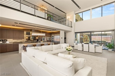 Experience modern luxury and unmatched privacy in this on Reflection Bay Golf Club in Nevada - for sale on GolfHomes.com, golf home, golf lot