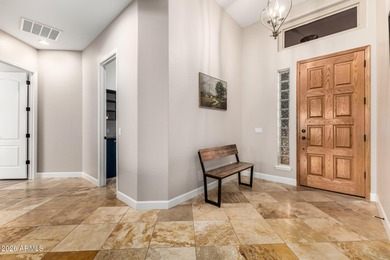 Arizona living at its finest--views, privacy, pool, and solar on Estrella Mountain Ranch Golf Course in Arizona - for sale on GolfHomes.com, golf home, golf lot