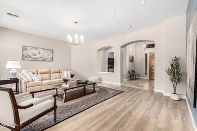 Arizona living at its finest--views, privacy, pool, and solar on Estrella Mountain Ranch Golf Course in Arizona - for sale on GolfHomes.com, golf home, golf lot