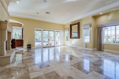 An elegant blend of luxury and design, this custom 1-story, 3 on South Shore At Lake Las Vegas in Nevada - for sale on GolfHomes.com, golf home, golf lot