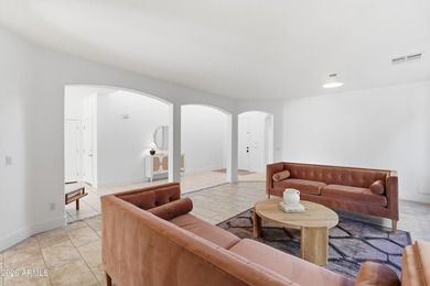 Welcome to this stunning 5-bedroom, 3-bathroom home located on a on The Golf Club At Johnson Ranch in Arizona - for sale on GolfHomes.com, golf home, golf lot