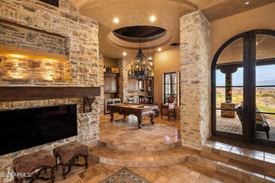 Embrace la dolce vita in this magnificent Tuscan estate on FireRock Country Club in Arizona - for sale on GolfHomes.com, golf home, golf lot