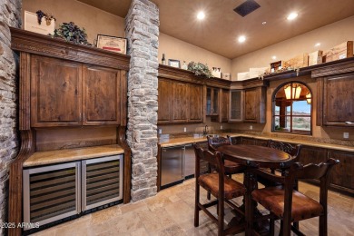Embrace la dolce vita in this magnificent Tuscan estate on FireRock Country Club in Arizona - for sale on GolfHomes.com, golf home, golf lot