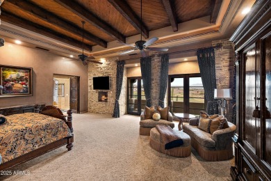 Embrace la dolce vita in this magnificent Tuscan estate on FireRock Country Club in Arizona - for sale on GolfHomes.com, golf home, golf lot