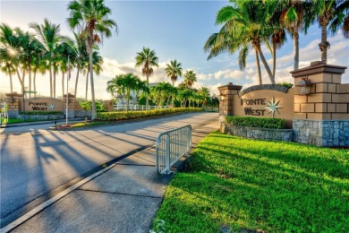 This home is nestled on the 3rd hole of the Pointe West golf on The Club At Pointe West in Florida - for sale on GolfHomes.com, golf home, golf lot