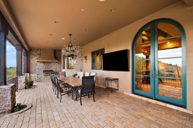 Embrace la dolce vita in this magnificent Tuscan estate on FireRock Country Club in Arizona - for sale on GolfHomes.com, golf home, golf lot