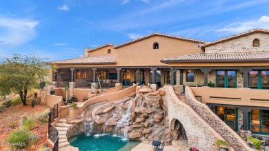 Embrace la dolce vita in this magnificent Tuscan estate on FireRock Country Club in Arizona - for sale on GolfHomes.com, golf home, golf lot