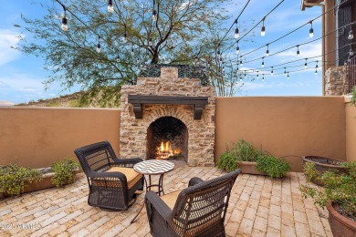 Embrace la dolce vita in this magnificent Tuscan estate on FireRock Country Club in Arizona - for sale on GolfHomes.com, golf home, golf lot