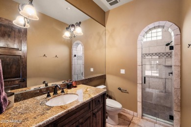 Embrace la dolce vita in this magnificent Tuscan estate on FireRock Country Club in Arizona - for sale on GolfHomes.com, golf home, golf lot