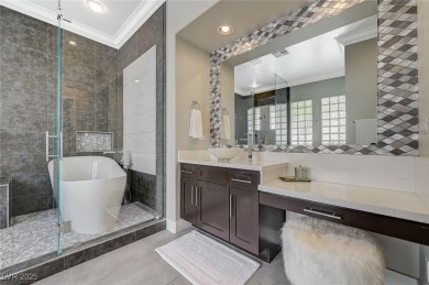 Nestled in the prestigious Red Rock Country Club, this serene on Red Rock Country Club in Nevada - for sale on GolfHomes.com, golf home, golf lot