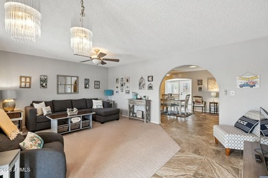 This beautifully updated home is situated on one of the larger on Sunland Village East Golf Course in Arizona - for sale on GolfHomes.com, golf home, golf lot