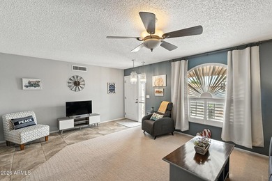 This beautifully updated home is situated on one of the larger on Sunland Village East Golf Course in Arizona - for sale on GolfHomes.com, golf home, golf lot