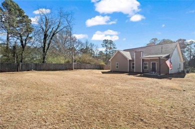 Discover this stunning 3-bedroom, 2-bathroom home, built in 2021 on Creekside Golf and Country Club in Georgia - for sale on GolfHomes.com, golf home, golf lot