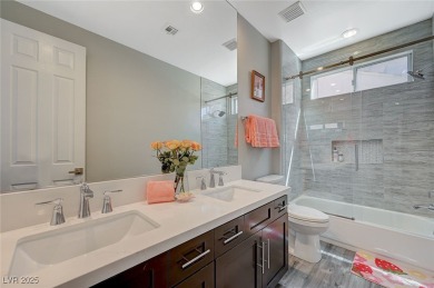 Nestled in the prestigious Red Rock Country Club, this serene on Red Rock Country Club in Nevada - for sale on GolfHomes.com, golf home, golf lot