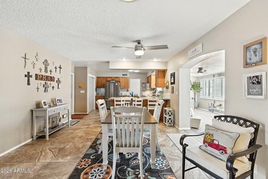 This beautifully updated home is situated on one of the larger on Sunland Village East Golf Course in Arizona - for sale on GolfHomes.com, golf home, golf lot