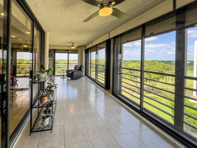 Luxurious 7th Floor 3/2.5 condo. Expansive, enclosed wrap-around on Boca Pointe Country Club in Florida - for sale on GolfHomes.com, golf home, golf lot