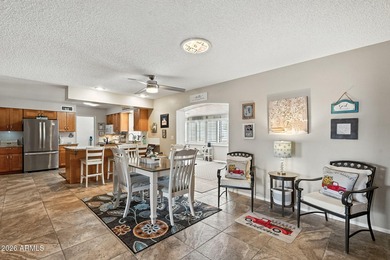 This beautifully updated home is situated on one of the larger on Sunland Village East Golf Course in Arizona - for sale on GolfHomes.com, golf home, golf lot