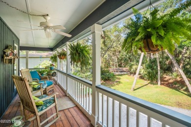 This older home at the North end of the island has been on Ocean Point Golf Links in South Carolina - for sale on GolfHomes.com, golf home, golf lot