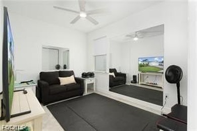 This popular 3-bedroom + den/home office floor plan with a 2-car on Babcock National Golf Course in Florida - for sale on GolfHomes.com, golf home, golf lot