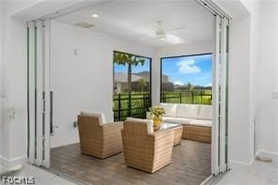 This popular 3-bedroom + den/home office floor plan with a 2-car on Babcock National Golf Course in Florida - for sale on GolfHomes.com, golf home, golf lot