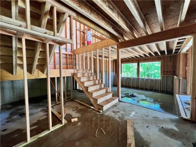 Current Stage: Framing.  Personalize this 4,452 sq ft walkout on Tournament Club of Iowa in Iowa - for sale on GolfHomes.com, golf home, golf lot