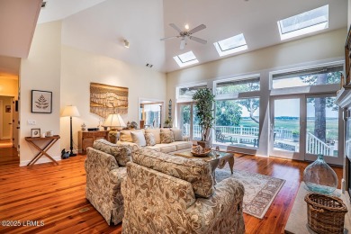 WHAT A VIEW! Enjoy Spectacular Sunrises over Jenkins Creek from on Dataw Island Club in South Carolina - for sale on GolfHomes.com, golf home, golf lot