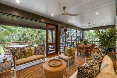 Built to perfection in 2023, this custom home was designed and on The Seabrook Island Club in South Carolina - for sale on GolfHomes.com, golf home, golf lot