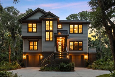 Built to perfection in 2023, this custom home was designed and on The Seabrook Island Club in South Carolina - for sale on GolfHomes.com, golf home, golf lot
