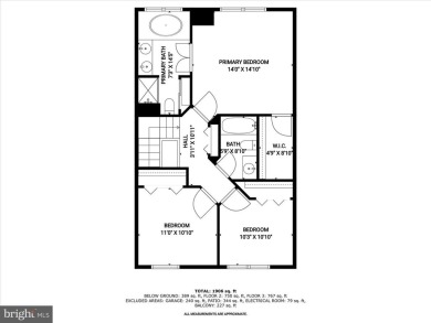 Welcome to 5325 Tarkington Place, a fabulous townhome backing to on Fairway Hills Golf Club in Maryland - for sale on GolfHomes.com, golf home, golf lot