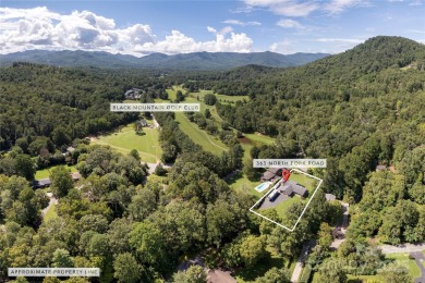 Beautiful Black Mountain home convenient to the back nine of the on Black Mountain Golf Course in North Carolina - for sale on GolfHomes.com, golf home, golf lot