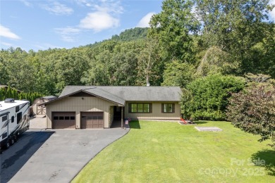 Beautiful Black Mountain home convenient to the back nine of the on Black Mountain Golf Course in North Carolina - for sale on GolfHomes.com, golf home, golf lot