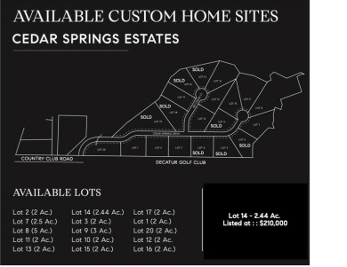 NEW LUXURY HOME GATED COMMUNITY IN DECATUR, TEXAS :
Welcome to on Decatur Golf and Country Club in Texas - for sale on GolfHomes.com, golf home, golf lot