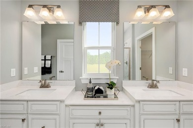 This beautiful new home in Albemarle Plantation offers a bright on Sound Golf Links at Albemarle Plantation in North Carolina - for sale on GolfHomes.com, golf home, golf lot