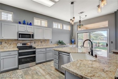 Hard-to-find gem! This 2 Bedroom + DEN, 2 Bath, 2 CAR on Highland Falls Golf Club in Nevada - for sale on GolfHomes.com, golf home, golf lot
