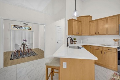 This remodeled 3-bedroom, 2-bath home offers 1,548 square feet on Cascades Golf Course in Indiana - for sale on GolfHomes.com, golf home, golf lot