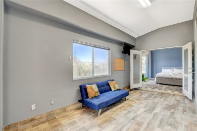 Hard-to-find gem! This 2 Bedroom + DEN, 2 Bath, 2 CAR on Highland Falls Golf Club in Nevada - for sale on GolfHomes.com, golf home, golf lot