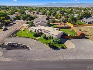 Welcome to this one-of-a-kind Santa Fe-style ranch home on Desert Hawk At Pueblo West in Colorado - for sale on GolfHomes.com, golf home, golf lot